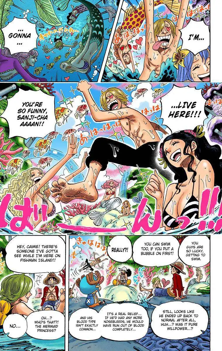 One Piece - Digital Colored Comics Chapter 609 3